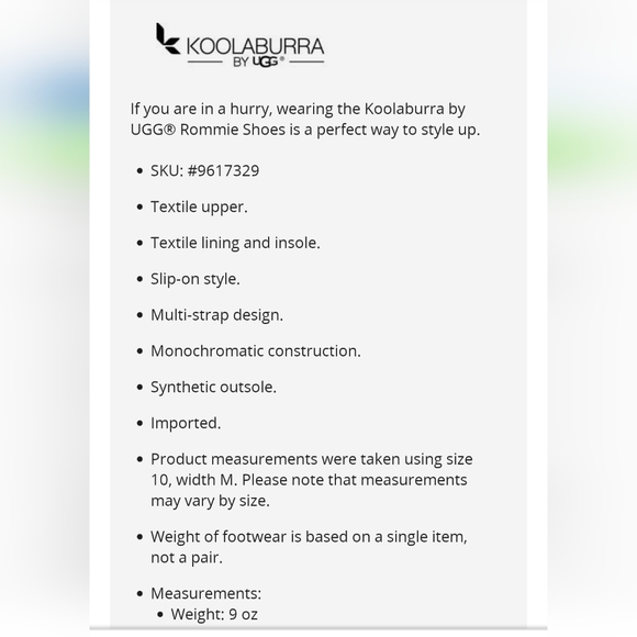 NWT Men's Koolaburra by UGG Rommie Slippers - Picture 9 of 11